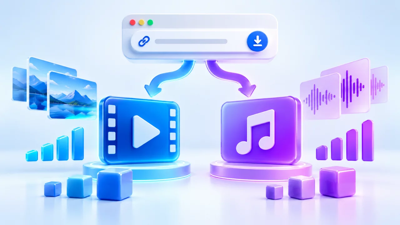 MP4 vs MP3: Which Video Download Format Should You Choose? Illustration for MP4 vs MP3: Which Video Download Format Should You Choose?