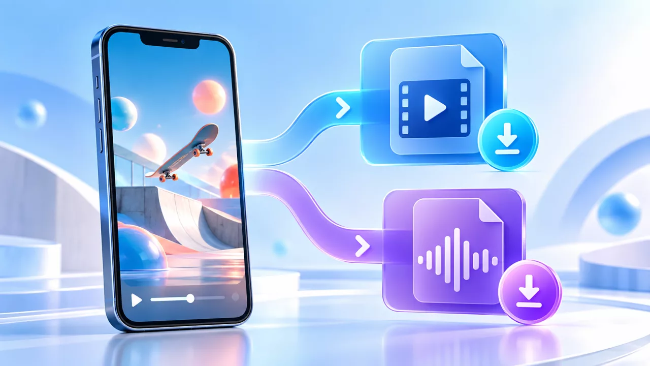 TikTok MP4 vs MP3: Which Download Format Should You Choose? Illustration for TikTok MP4 vs MP3: Which Download Format Should You Choose?