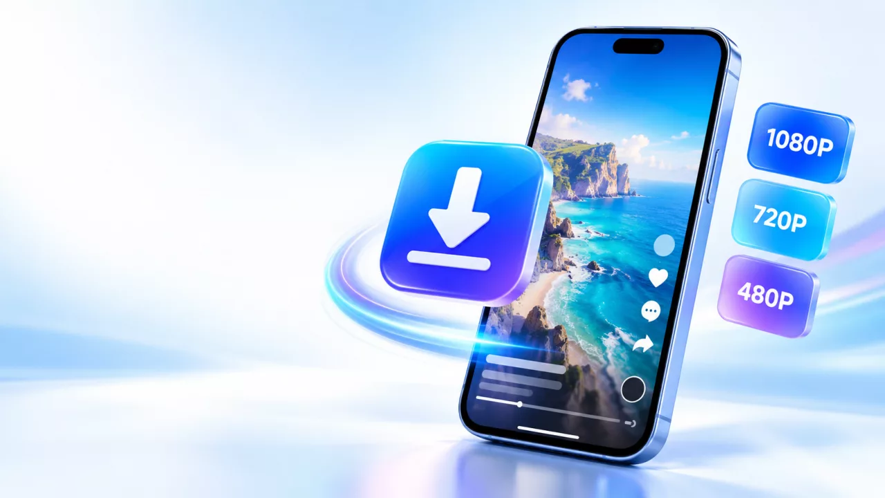 How to Download YouTube Shorts on Mobile in 2026 Illustration for How to Download YouTube Shorts on Mobile in 2026